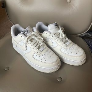 Nike Air Force 1 - Custom (cream/white)